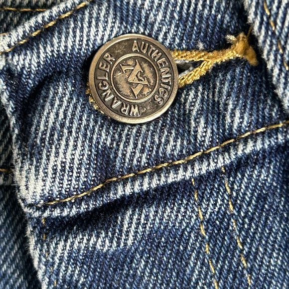 Wrangler Relaxed Fit Mens Blue Denim Jeans Size 28X29 100% Cotton Work Cowboy - Picture 7 of 11